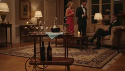 Der Wein-Servierwagen: Eleganz auf Rädern