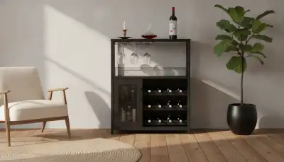 Design Weinschrank: Stilvolles Wohnen