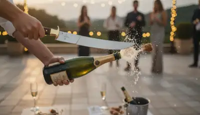 Die Kunst des Sabrierens: Champagner öffnen