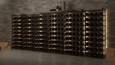Flexibilität für Ihre Sammlung: Modulare Weinregale