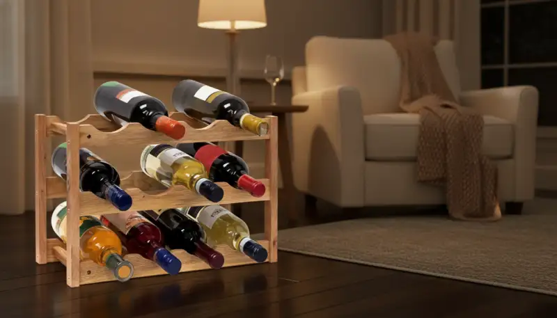 Holz-Weinregale: Eleganz trifft Funktionalität