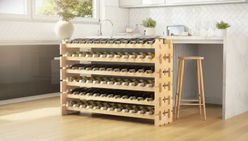 Holzregale im Weinschrank: Mehr als nur Lagerung