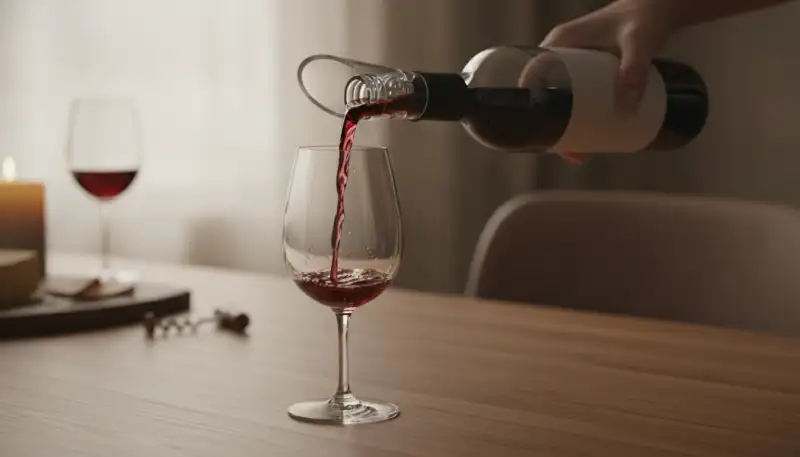 Wein richtig belüften: Ausgießer-Geheimnisse